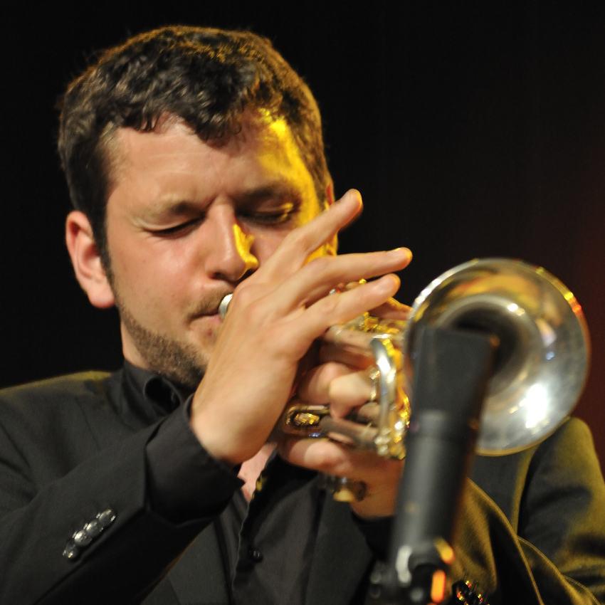 Christoph Moschberger studierte Jazztrompete ...